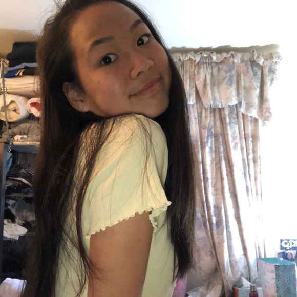 Yellow lettuce tee - Picture 4 of 5